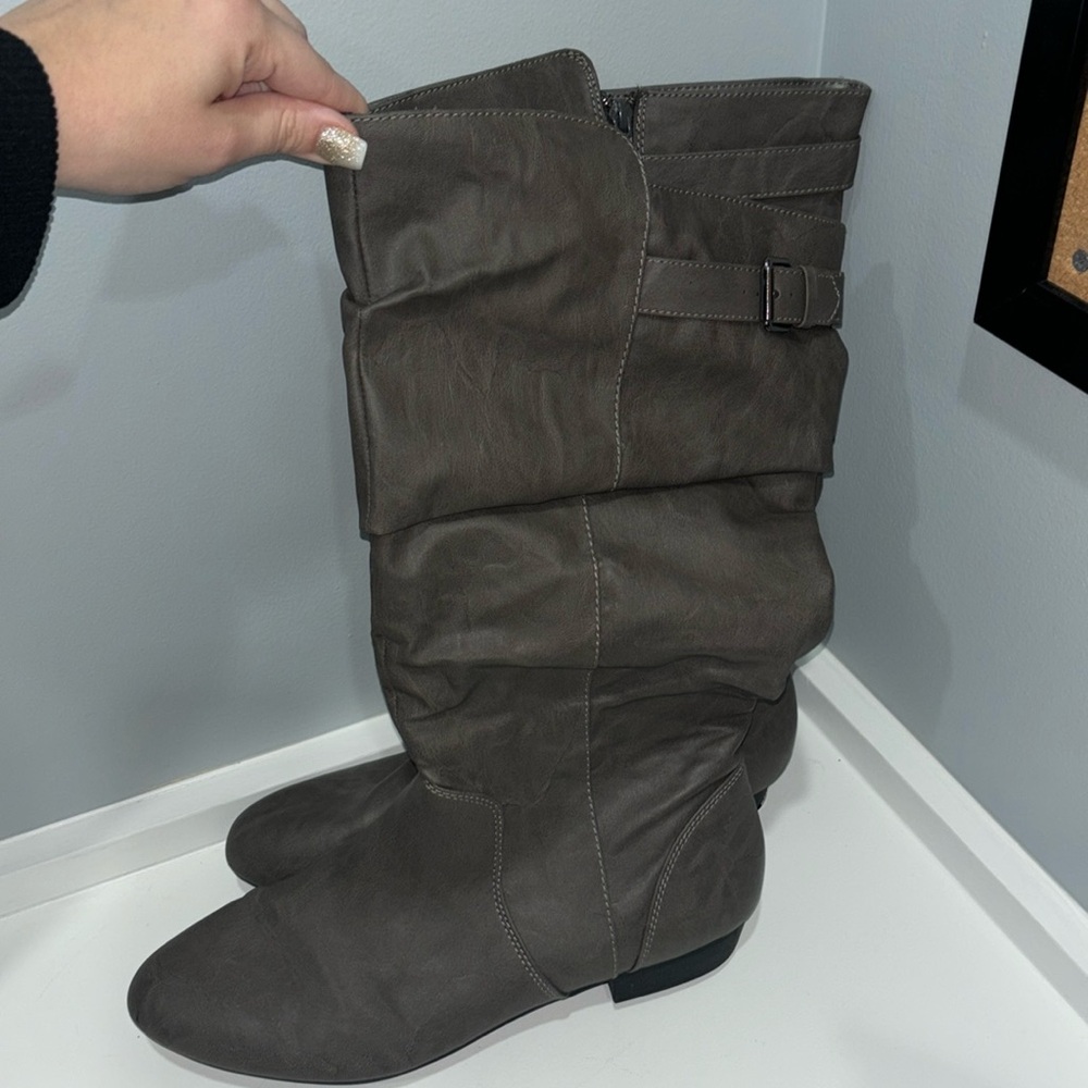 Grey Lower East Side Boots